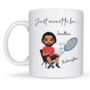 Custom Badminton Mug – Funny Gift For Him, thumbnail 1 of 9