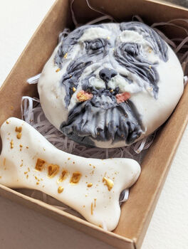 Personalised Hand Iced Pet Portraite Letterbox Biscuit Gift, 6 of 11