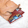 Leather Paper Bag With String Closure, thumbnail 9 of 10