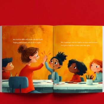 Personalised Teacher Appreciation Book Gift, 3 of 9