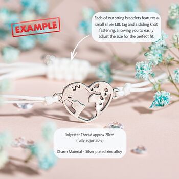 Wanderlust Bracelet | Travel Gift For Her, 7 of 7