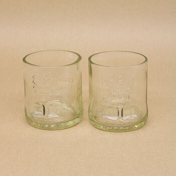 Set Of Two Campari Bottle Glasses, 4 of 10