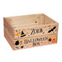 Personalised Halloween Witches Trick Or Treat Crate, thumbnail 4 of 4