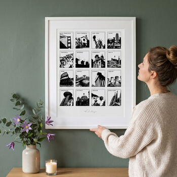 Personalised Favourite Travels Destination Print, 12 of 12