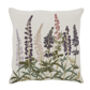 Embroidered Meadow Flower Linen Cushion, thumbnail 4 of 4