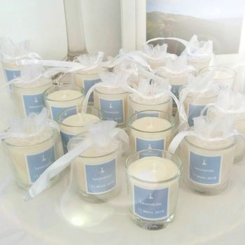 Personalised Name Wedding Favour Candles, 9 of 11