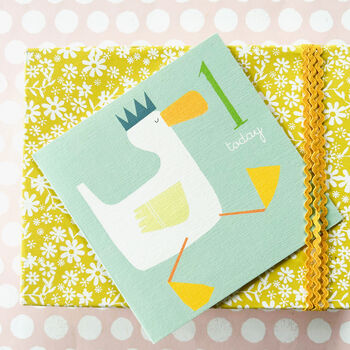 Duckling 1st Birthday Card, 5 of 5