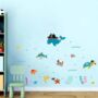 Under The Sea Children’s Sea Creatures Decal Stickers, thumbnail 3 of 5
