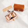 Personalised Leather Wedding Ring Pouch With Photo, thumbnail 1 of 4