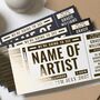 Personalised Concert Ticket Gift Voucher For Daughter, thumbnail 2 of 9