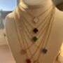 Four Leaf Clover Necklace In Rainbow Of Colours, thumbnail 1 of 12