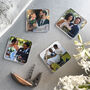 Personalised Wedding Photo Acrylic Drinks Coaster, thumbnail 1 of 3