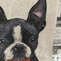 Boston Terrier Lavender Bag, thumbnail 2 of 4