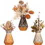 Set Of Three Bud Mini Vases, thumbnail 2 of 3
