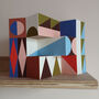 Geometric Mega Fold Art Card, thumbnail 2 of 3