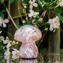 Pink And White Mushroom Table Lamps, thumbnail 3 of 7