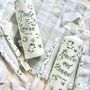 Personalised White Hand Painted Unity Candle Set, thumbnail 5 of 6