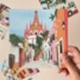 Colourful Mexico Travel Postcards, thumbnail 5 of 7