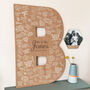 Personalised Wooden Letter Guest Book, thumbnail 4 of 7