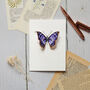 Butterfly Watercolour Pop Out Card, thumbnail 1 of 2