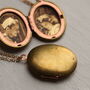 Simple Oval Personalised Locket Necklace With Photos, thumbnail 6 of 11