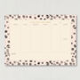 A4 Weekly Planner Desk Pad Pink Leopard Print, thumbnail 2 of 6