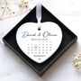 Personalised Wedding Gift Ceramic Heart Keepsake, thumbnail 2 of 2