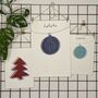 Christmas Bauble 'Hohoho' Prints, thumbnail 2 of 6