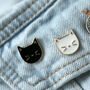 Cute Cat Enamel Pin Badges, thumbnail 1 of 10