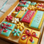 Personalised Hand Iced Birthday Cookie Letterbox Gift, thumbnail 2 of 3