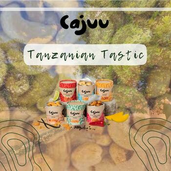 Cajuu Tanzania Tastic 6x Cashew Nut Tube Bundle, 2 of 7