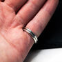 Handmade Endless Love Silver Keepsake Wedding Ring, thumbnail 4 of 6