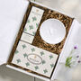 Mother's Day Luxury Gift Box: Bronnley English Lavender – Three Soaps, Hand Cream And Ceramic Soap Dish, thumbnail 1 of 8