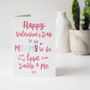 Mummy To Be Valentine's Day Card From The Bump, thumbnail 2 of 4