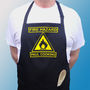 Personalised Fire Hazard Apron, thumbnail 2 of 3