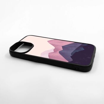 Mauve Mountain Case For iPhone , Samsung And Pixel, 3 of 4