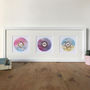 Special Date Framed Artwork With Gold Foil, thumbnail 1 of 5