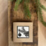 Fir Tree In Hand Linocut Christmas Card, thumbnail 2 of 5