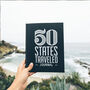 50 States Traveled USA Travel Journal Diary Road Trip, thumbnail 1 of 4