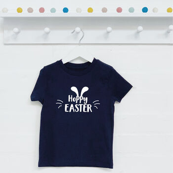 Hoppy Easter Kids T Shirt, 4 of 5