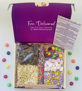 Dazzling Chocolate Lolly Making Kit, 2 of 9