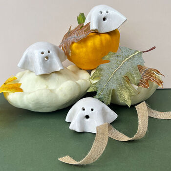 Ceramic Ghost Halloween Decoration, 4 of 6