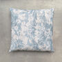 Everly Linen Cushion Duck Egg Blue, thumbnail 1 of 7