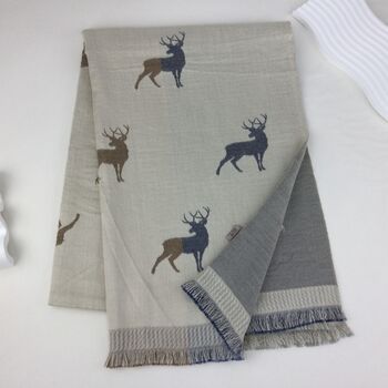 Winter Stag Scarf, 3 of 9