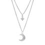 Harper Moon And Star Charm Necklace, thumbnail 6 of 10