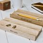 Personalised Wooden Pen And Jewellery Tray, thumbnail 5 of 9