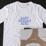 Lazy Sunday Club Slogan Cotton T Shirt, thumbnail 1 of 6