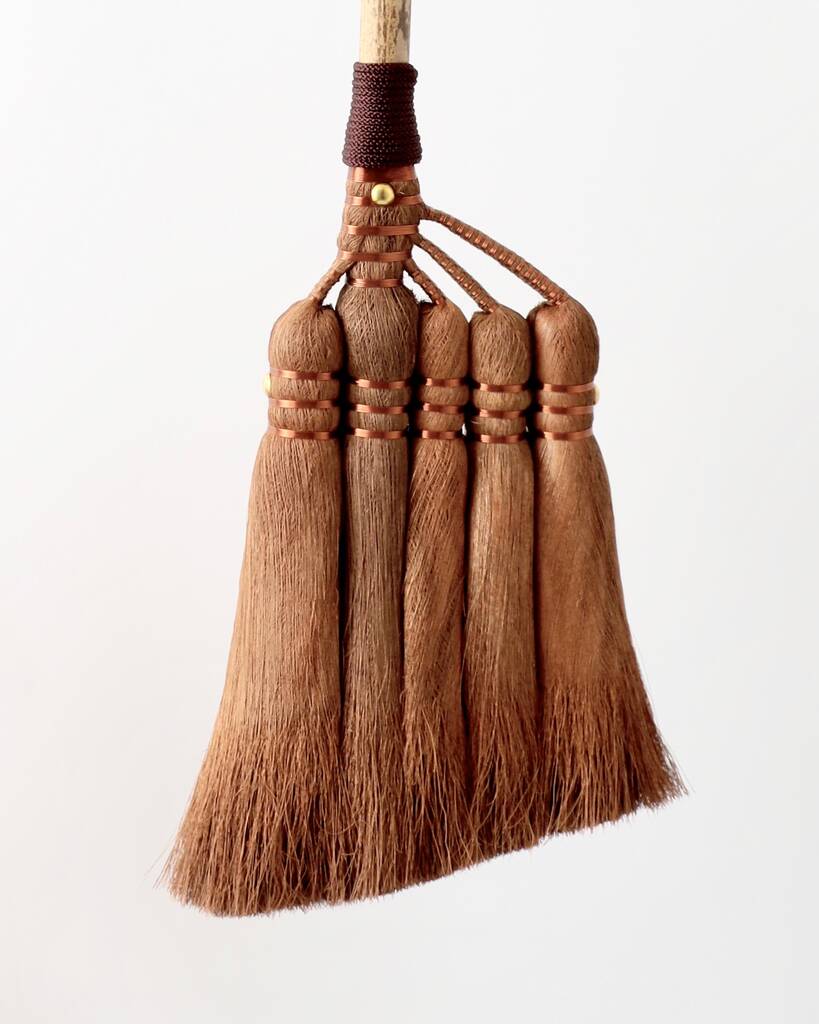 Handmade Japanese Artisan Broom 110cm By two persimmons