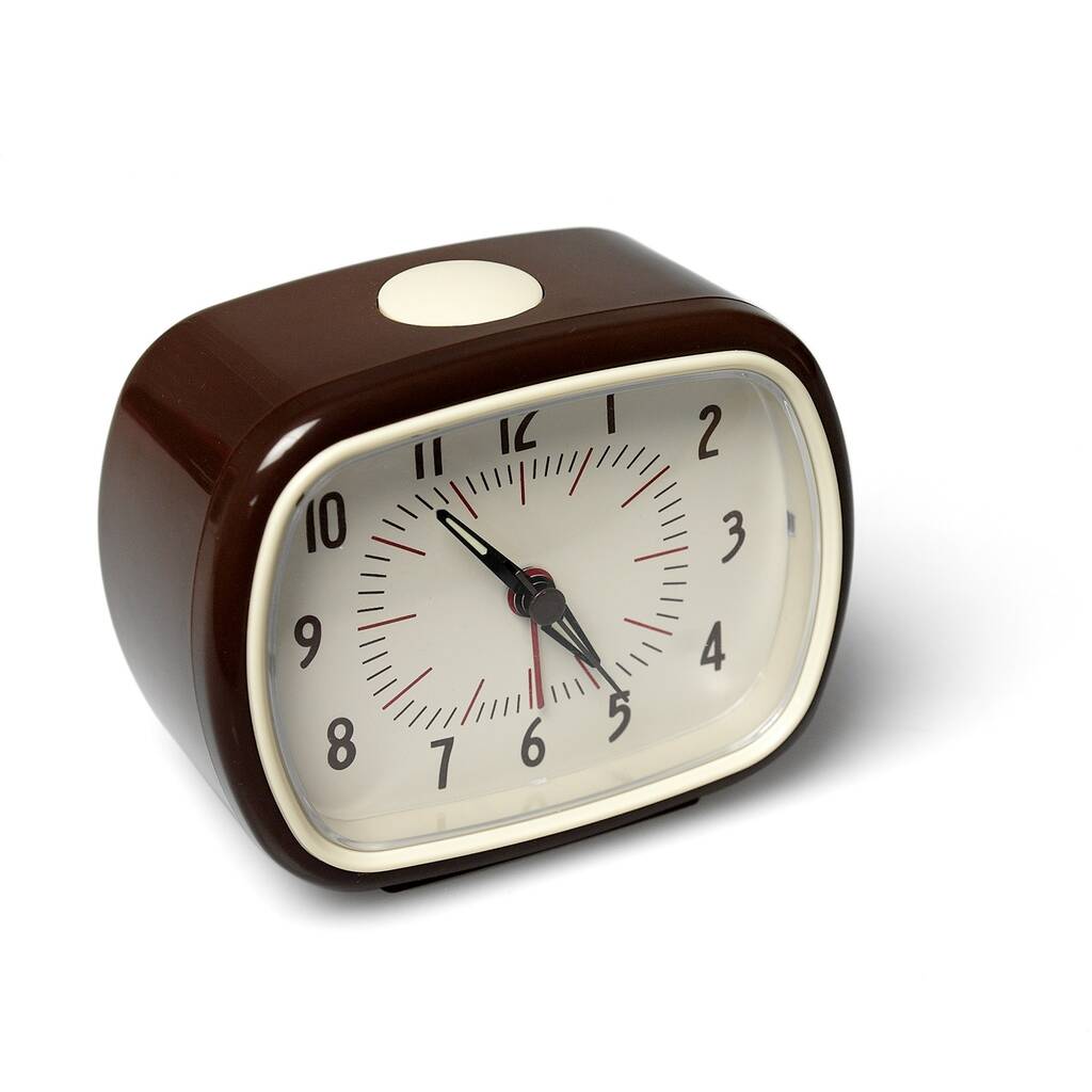 Retro Bakelite Style Alarm Clock By Berylune