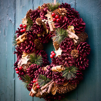 Deck The Halls Luxury Christmas Wreath, 3 of 9